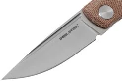 Real Steel Luna Premium II M390, Natural Micarta 7007P Knivesandtools Exclusive Couteau De Poche Slipjoint -Couteaux Soldes RL7007P 03 real steel kato