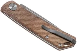 Real Steel Luna Premium II M390, Natural Micarta 7007P Knivesandtools Exclusive Couteau De Poche Slipjoint -Couteaux Soldes RL7007P 04 real steel kato