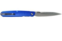 Real Steel G5 Metamorph Frontflipper Mk. II 7838 Intense Blue Couteau De Poche, Ostap Hel Design -Couteaux Soldes RL7838 02 real steel knives