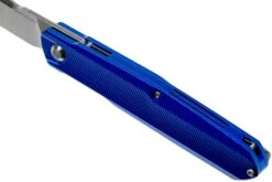 Real Steel G5 Metamorph Frontflipper Mk. II 7838 Intense Blue Couteau De Poche, Ostap Hel Design -Couteaux Soldes RL7838 07 real steel knives