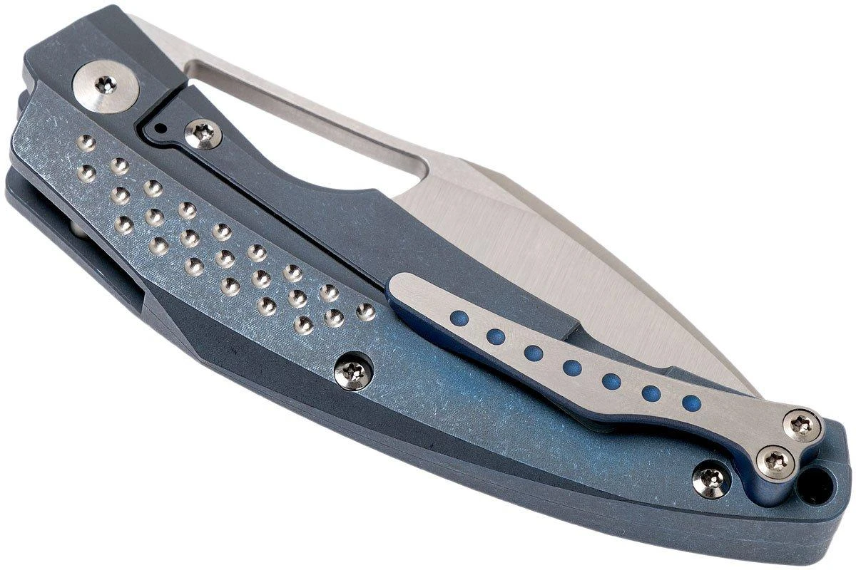 Reate Baby Machine - RWL34 Satin - Blue Handle 6 Reate Baby Machine - RWL34 Satin - Blue Handle - Image 4