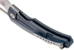 Reate Baby Machine - RWL34 Satin - Blue Handle 15 Reate Baby Machine - RWL34 Satin - Blue Handle -Couteaux Soldes RTBMACH BL 05 reate rtbmach bl 05