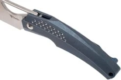 Reate Baby Machine - RWL34 Satin - Blue Handle 17 Reate Baby Machine - RWL34 Satin - Blue Handle -Couteaux Soldes RTBMACH BL 07 reate rtbmach bl 07