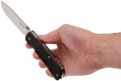 Ruike LD21-B Trekker Couteau De Poche, Noir -Couteaux Soldes RULD21 B 06 ruike ruld21 b 06