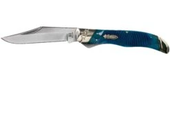 Rough Ryder Black & Blue Folding Hunter RR2117 Couteau De Poche