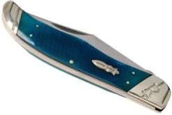 Rough Ryder Black & Blue Folding Hunter RR2117 Couteau De Poche -Couteaux Soldes RY2117 04 rough ryder