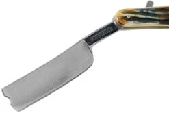 Rough Ryder Folding Razor Cinnamon Stag RR2159 Damascus Rasoir Coupe-choux 9 Rough Ryder Folding Razor Cinnamon Stag RR2159 Damascus Rasoir Coupe-choux -Couteaux Soldes RY2159 03 rough ryder