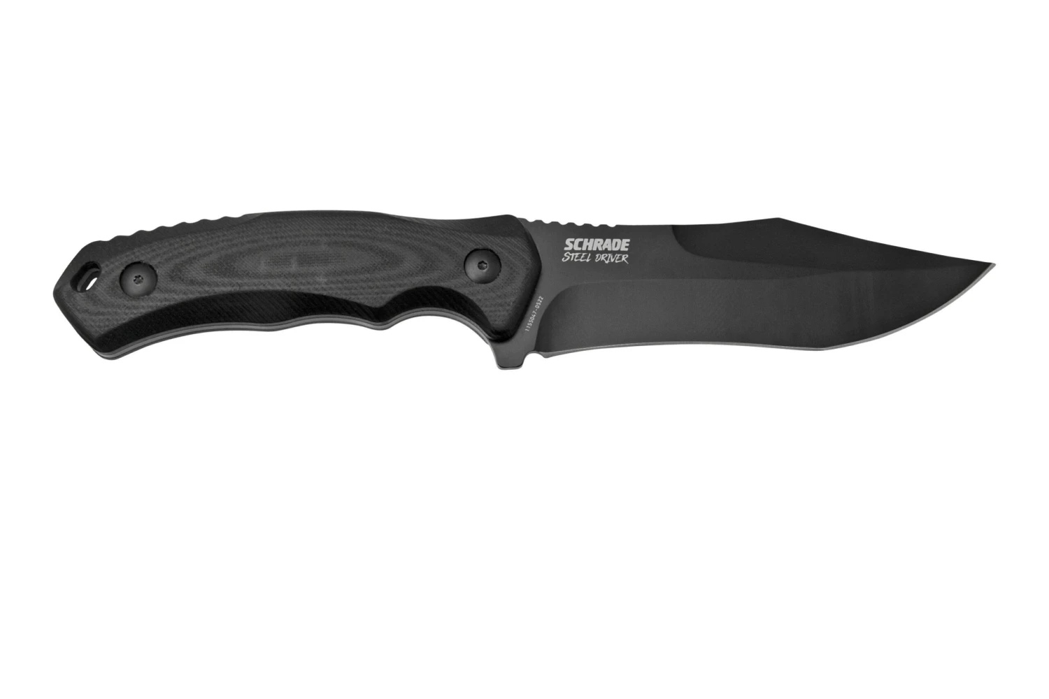 Schrade Steel Driver 1182618, G10 Noir, Couteau Fixe 4 Schrade Steel Driver 1182618, G10 Noir, Couteau Fixe - Image 2