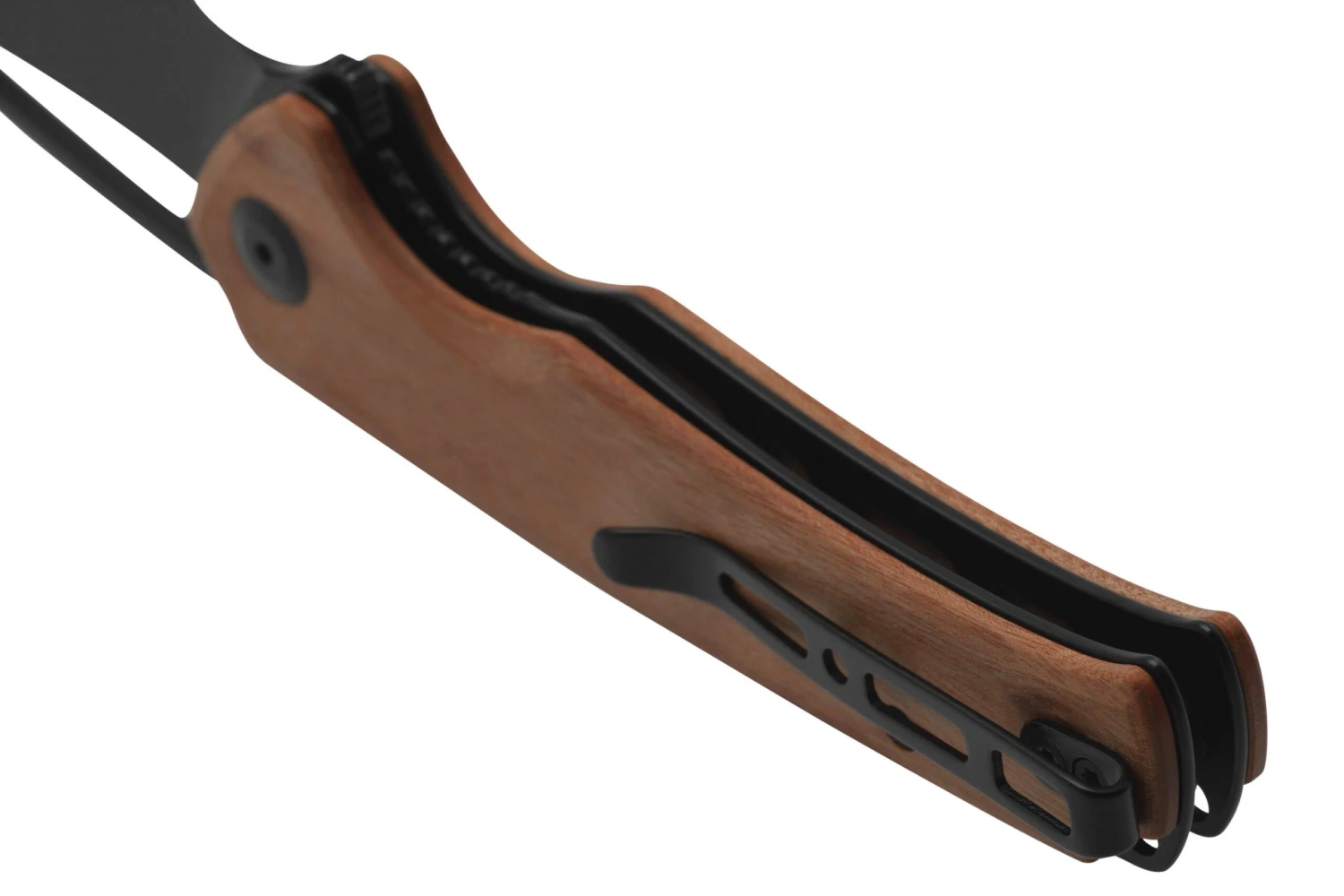 SENCUT Mims S21013-4 Guibourtia Wood Black Stonewashed, Couteau De Poche 6 SENCUT Mims S21013-4 Guibourtia Wood Black Stonewashed, Couteau De Poche - Image 4