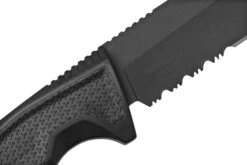 SOG Recondo FX, Black, Partially Serrated 17-22-02-57 Couteau Fixe -Couteaux Soldes SOG 17 22 02 57 05 sog