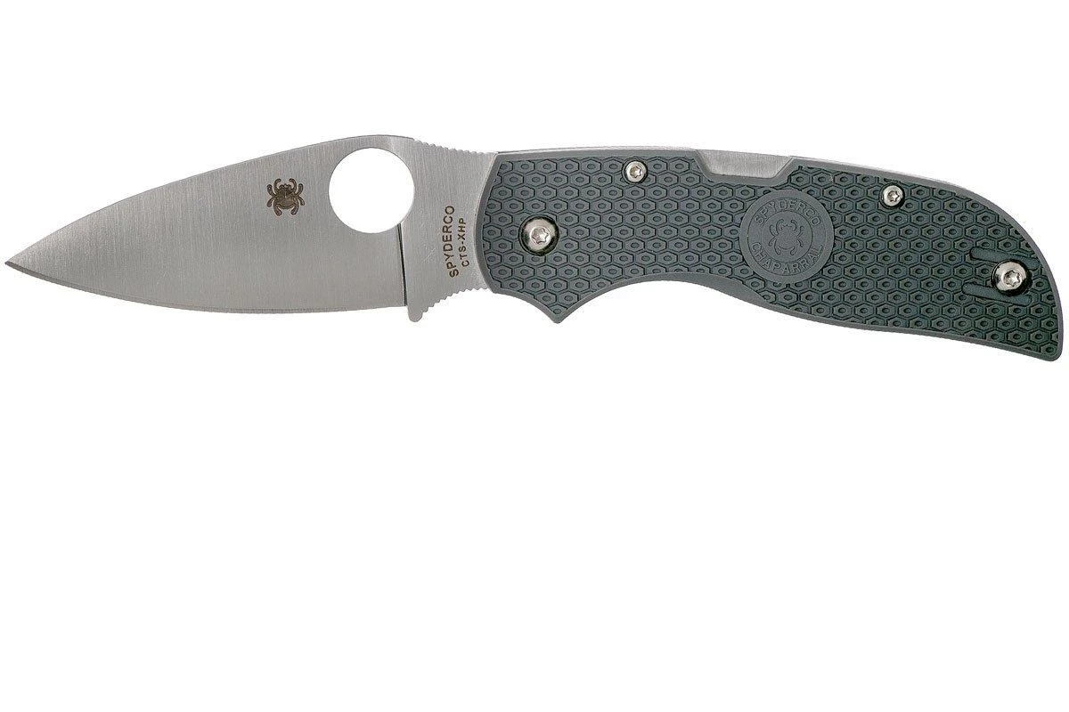 Spyderco Chaparral FRN Grey C152PGY Couteau De Poche 3 Spyderco Chaparral FRN Grey C152PGY Couteau De Poche