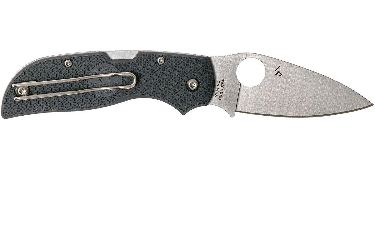 Spyderco Chaparral FRN Grey C152PGY Couteau De Poche 4 Spyderco Chaparral FRN Grey C152PGY Couteau De Poche - Image 2