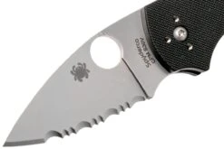 Spyderco Lil' Native Backlock C230MBGS Serrated Couteau De Poche -Couteaux Soldes SPC230MBGS 03 spyderco spc230mbgs 03