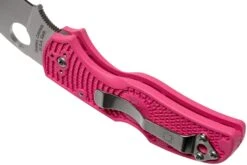 Spyderco Native 5 C41PPN5 Pink Heals Couteau De Poche -Couteaux Soldes SPC41PPN5 05 spyderco