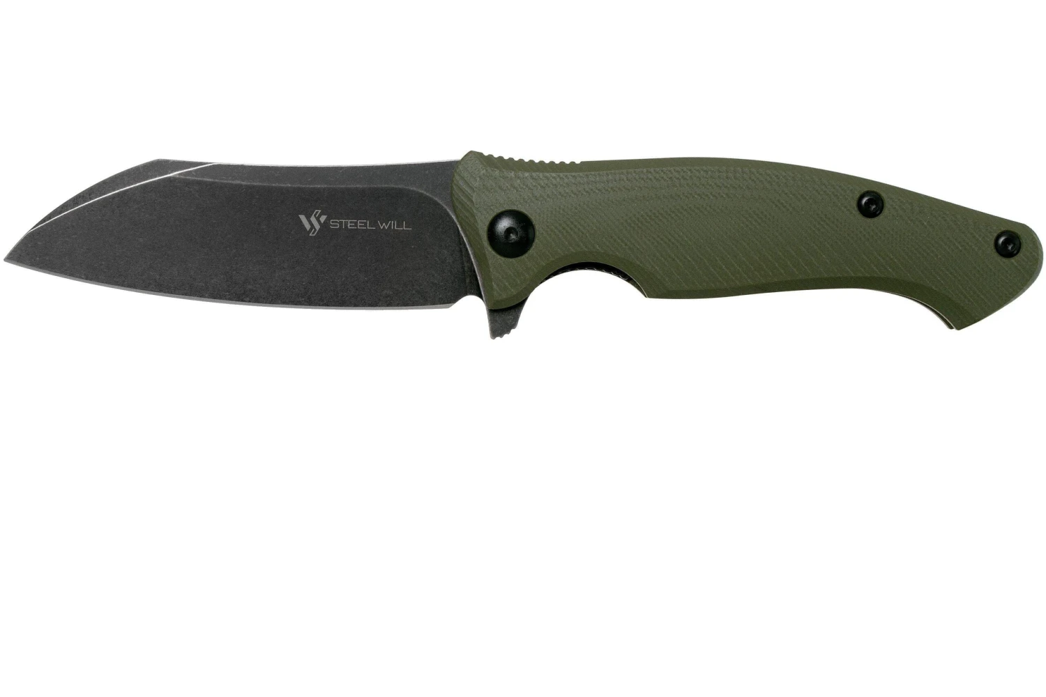 Steel Will Nutcracker F24-33 OD Green, Couteau De Poche 3 Steel Will Nutcracker F24-33 OD Green, Couteau De Poche