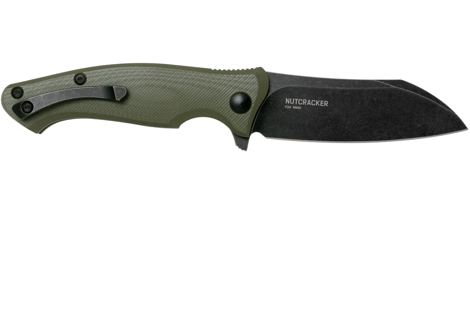Steel Will Nutcracker F24-33 OD Green, Couteau De Poche 4 Steel Will Nutcracker F24-33 OD Green, Couteau De Poche - Image 2
