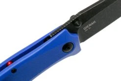 Steel Will Gienah F53-23 Blue, Blackwashed Couteau De Poche -Couteaux Soldes SWK F53 23 06 steel will knives