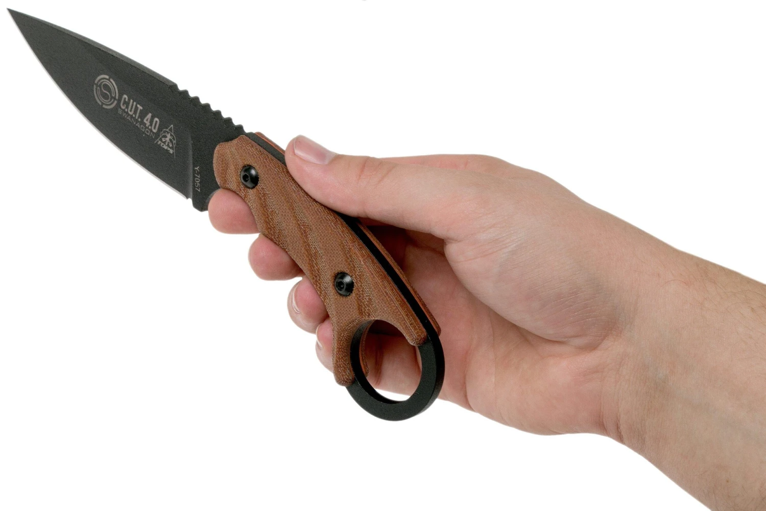 TOPS Knives TOPS CUT 4.0 Combat Utility Tool CUT-40 Couteau à Lame Fixe 8 TOPS Knives TOPS CUT 4.0 Combat Utility Tool CUT-40 Couteau à Lame Fixe - Image 6