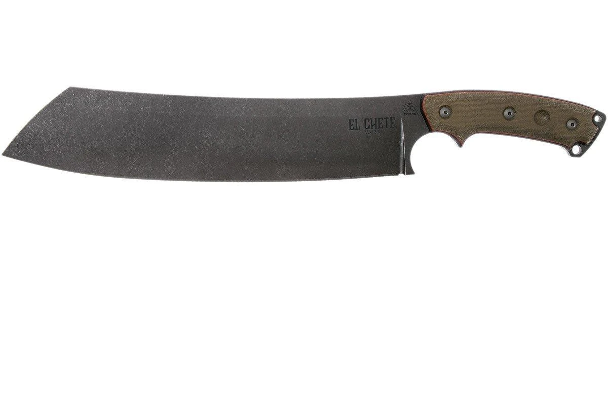 TOPS Knives TOPS El Chete ELCH-02 Machette, Dangler Sheath 3 TOPS Knives TOPS El Chete ELCH-02 Machette, Dangler Sheath