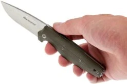 Viper Dan 1 5928GGR Green G10 N690, Drop-point -Couteaux Soldes VPV5928GGR 07 viper dan 1 vpv5928ggr 07