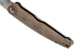 Viper Key V5976CN Natural Canvas Micarta Couteau De Pohce, Jesper Voxnaes Design -Couteaux Soldes VPV5976CN 05 viper