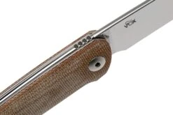 Viper Key V5976CN Natural Canvas Micarta Couteau De Pohce, Jesper Voxnaes Design -Couteaux Soldes VPV5976CN 06 viper