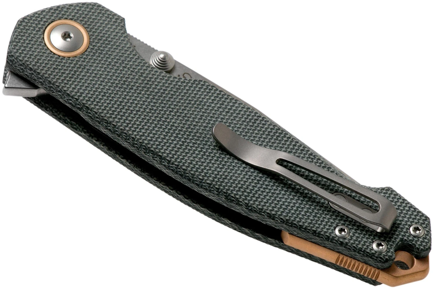 Viper Katla V5982CB Stonewashed, Black Micarta Couteau De Poche, Jesper Voxnaes Design 6 Viper Katla V5982CB Stonewashed, Black Micarta Couteau De Poche, Jesper Voxnaes Design - Image 4