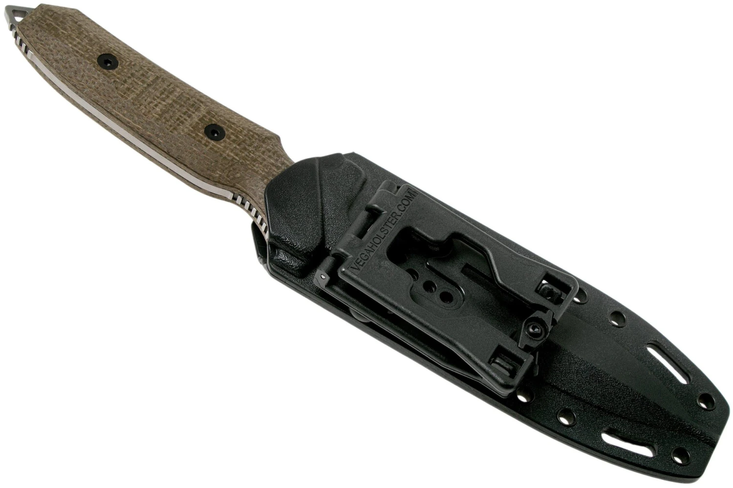 Viper Fearless VT4018CG Sleipner Stonewashed, Green Canvas Micarta, Couteau Fixe, Rumici Design 9 Viper Fearless VT4018CG Sleipner Stonewashed, Green Canvas Micarta, Couteau Fixe, Rumici Design - Image 7