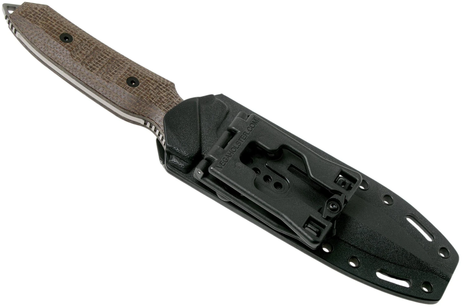 Viper Fearless VT4018CM Sleipner Stonewashed, Brown Canvas Micarta, Couteau Fixe, Rumici Design 9 Viper Fearless VT4018CM Sleipner Stonewashed, Brown Canvas Micarta, Couteau Fixe, Rumici Design - Image 7