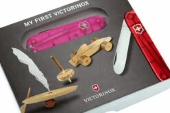 Victorinox My First Victorinox Rose 0.2373.T5 Couteau Pour Enfants -Couteaux Soldes VT0 2373 T5 06 victorinox kinderzakmes vt0 2373 t5 d6