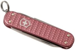 Victorinox Classic SD Precious Alox, Gentle Rose 0.6221.405G Couteau Suisse -Couteaux Soldes VT0 6221 405G 04 victorinox