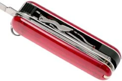 Victorinox Nail Clip 580, Couteau Suisse, Rouge Transparent -Couteaux Soldes VT0 6463 T 06 victorinox vt0 6463 t 06