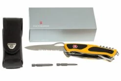Victorinox Rangergrip Boatsman Jaune-noir 0.9798.MWC8 Couteau Suisse -Couteaux Soldes VT0 9798 MWC8 09 victorinox rangergrip boatsman vt0 9798 mwc8 d9