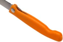 Victorinox SwissClassic 6.7836.F9B Couteau à Légumes Pliant Dentelé, Orange -Couteaux Soldes VT6 7836 F9B 05 victorinox