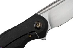 WE Knife Makani WE21048B-3, Black Titanium, Flamed Titanium Inlay, CPM 20CV Couteau De Poche -Couteaux Soldes WKWE21048B 3 05 weknife