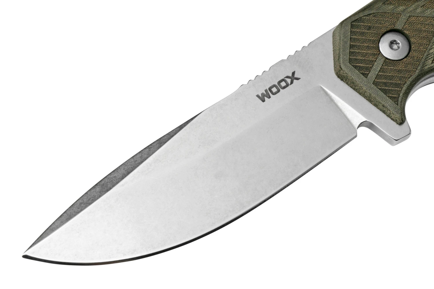 WOOX Rock 62 BUKNF00108 Micarta Engraved, Couteau Fixe 5 WOOX Rock 62 BUKNF00108 Micarta Engraved, Couteau Fixe - Image 3